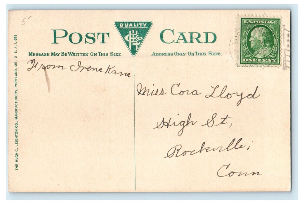 c1910 Smith College Washburn House Northampton Massachusetts MA Antique Postcard