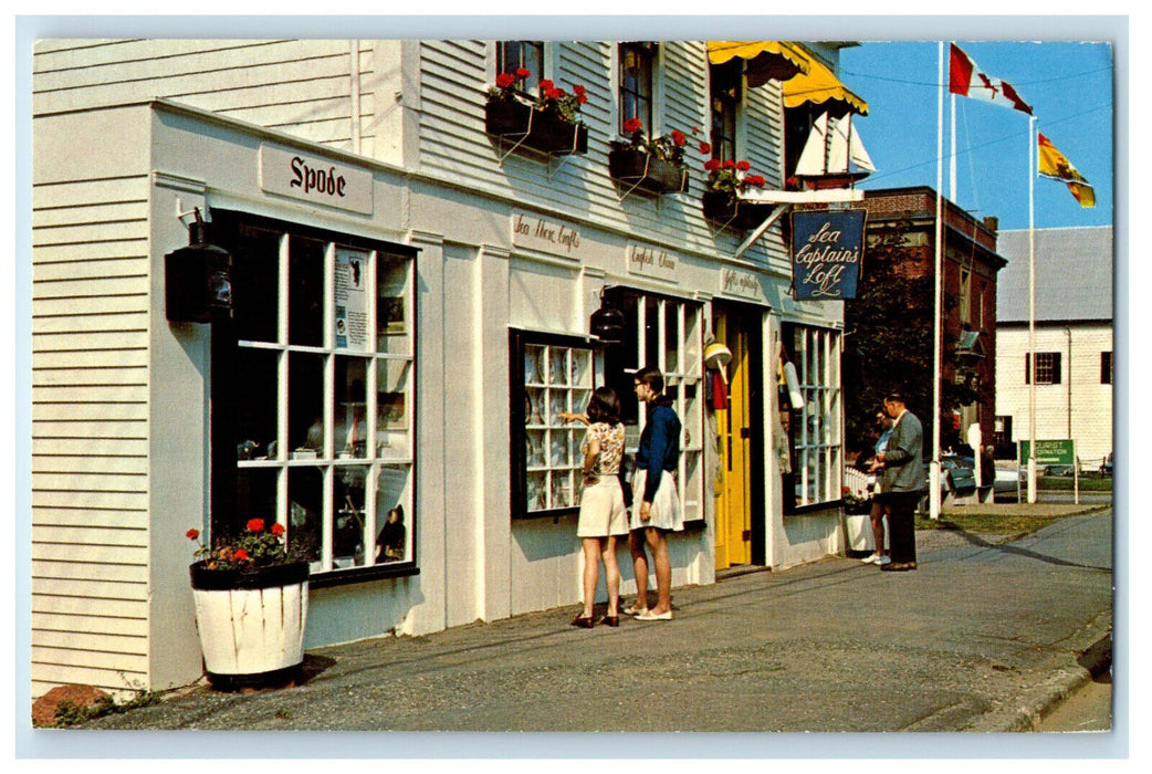 1972 Sea Captain's Loft St. Andrews By The Sea New Brunswick Canada Postcard