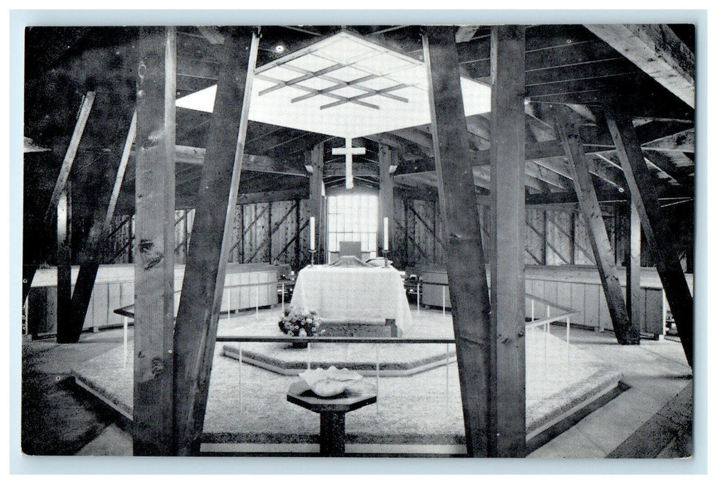 1957 Chapel of St. James The Fisherman Wellfleet Massachusetts MA Postcard