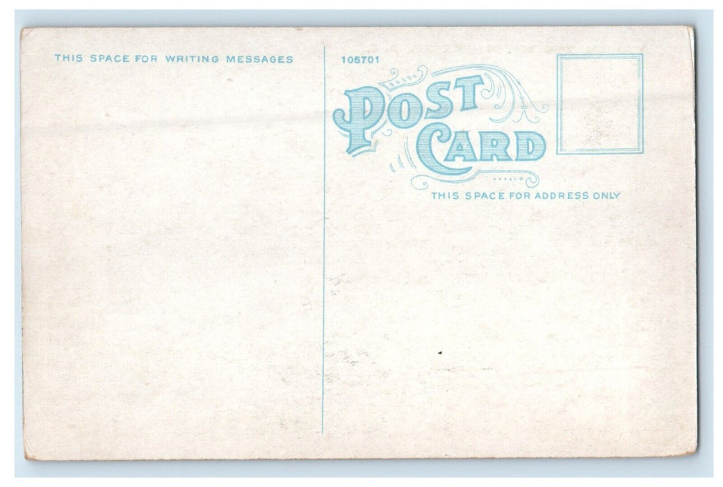 c1920 Victoria High School, Victoria British Columbia Canada Postcard