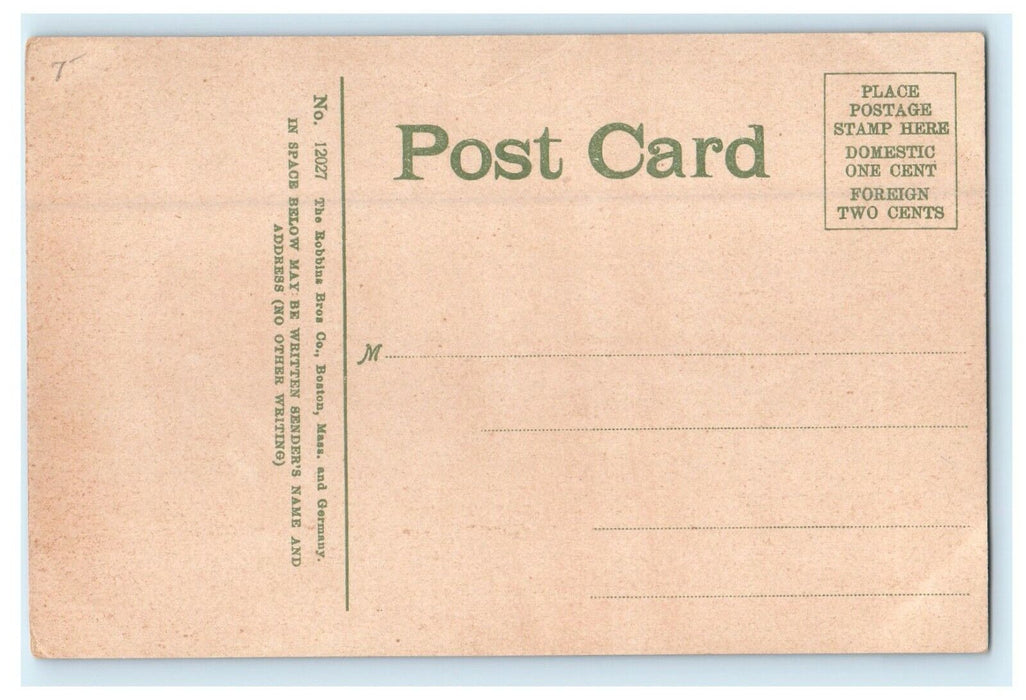 1909 Old Ladies Home, Taunton, Massachusetts MA Antique Postcard