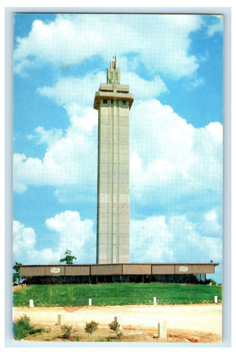 1956 The Citrus Observation Tower,  US Highway 27 Clermont Florida FL Postcard