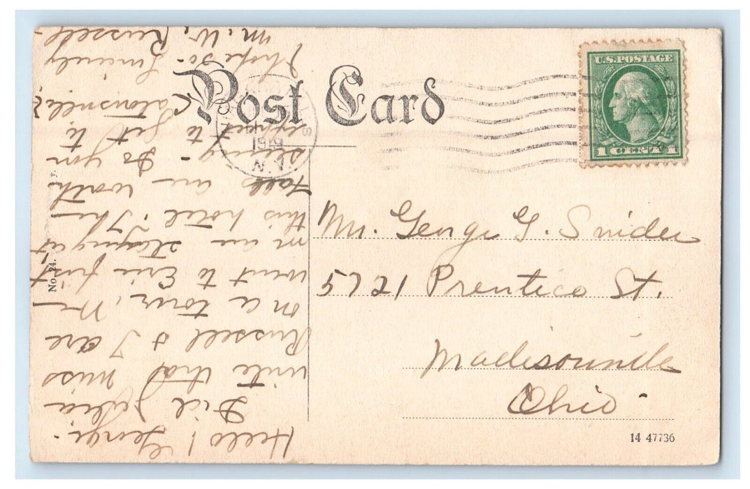1919 The Clifton Hotel, Niagara Falls Ontario Canada Antique Postcard