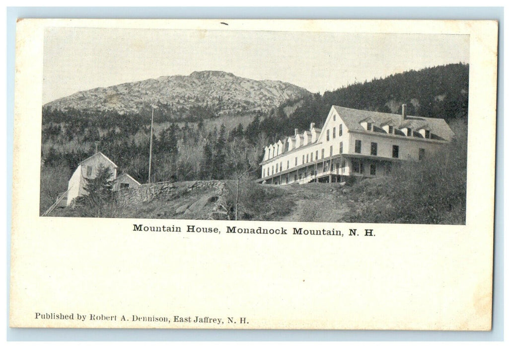 c1905 Mountain House Monadnock Mountain New Hampshire NH Antique Postcard