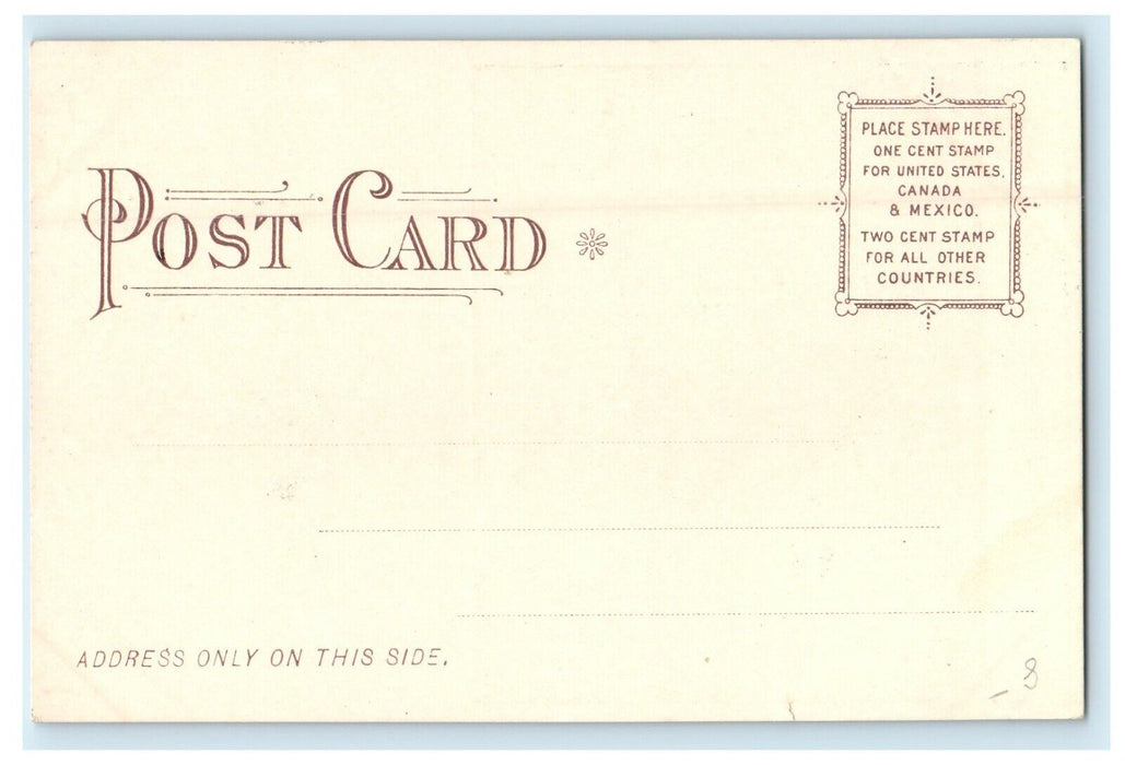 1906 One of our Trout Stream, Tolland, Massachusetts MA Antique Postcard