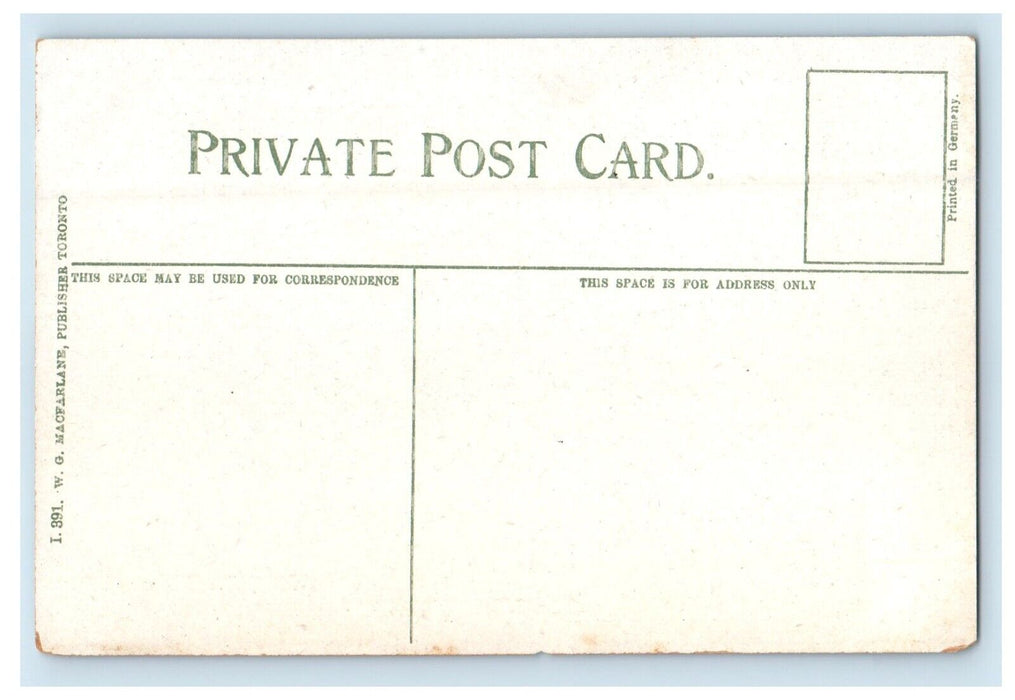 c1910 Hydraulic Lift-Lock Peterborough Ontario Canada Antique Postcard