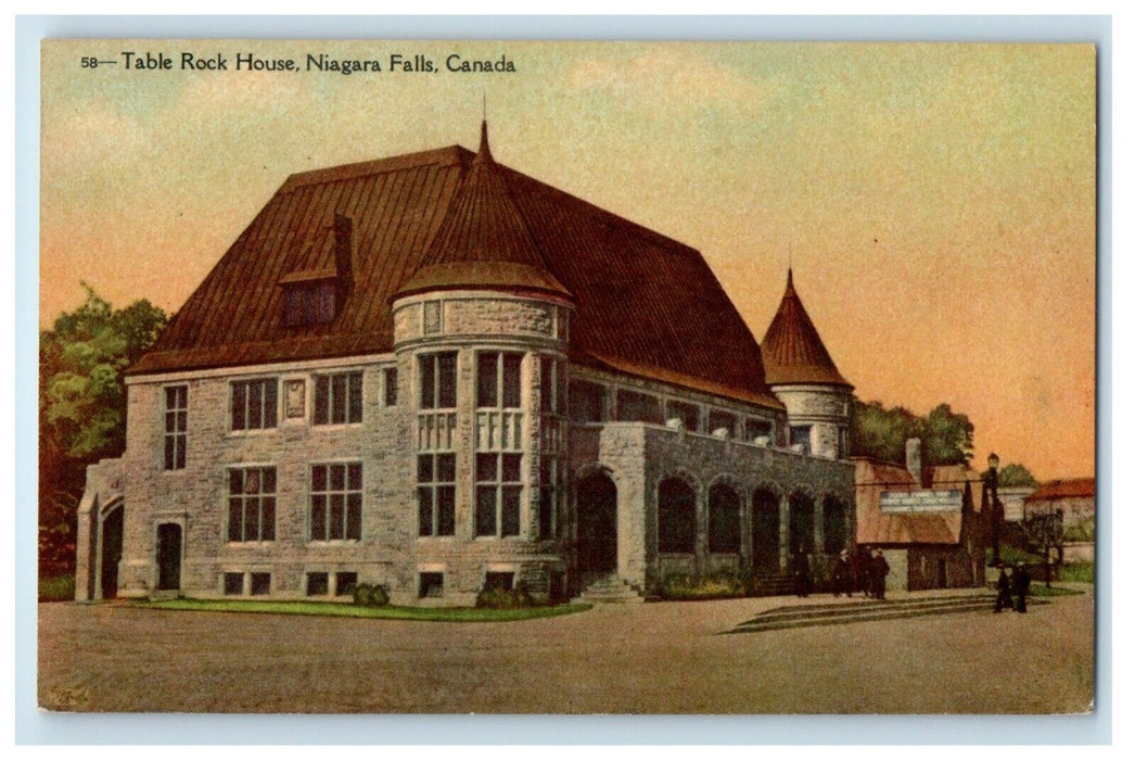c1910 Table Rock House, Niagara Falls, Ontario Canada Unposted Postcard