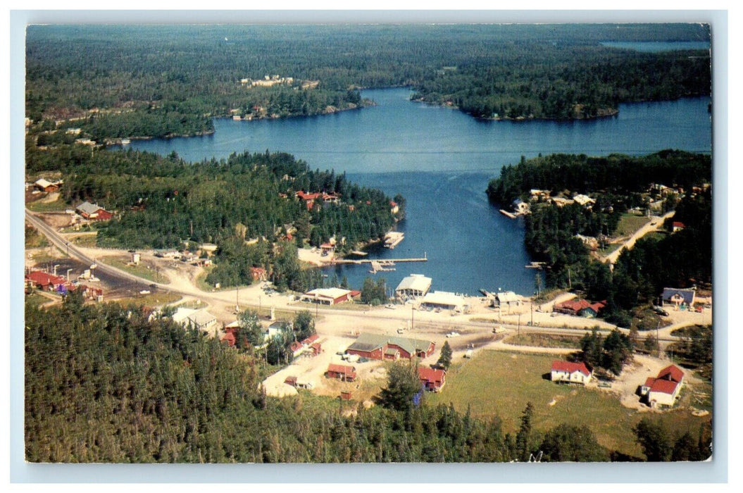 1966 Sioux Narrows Red Lake, Ontario Canada Posted Vintage Postcard