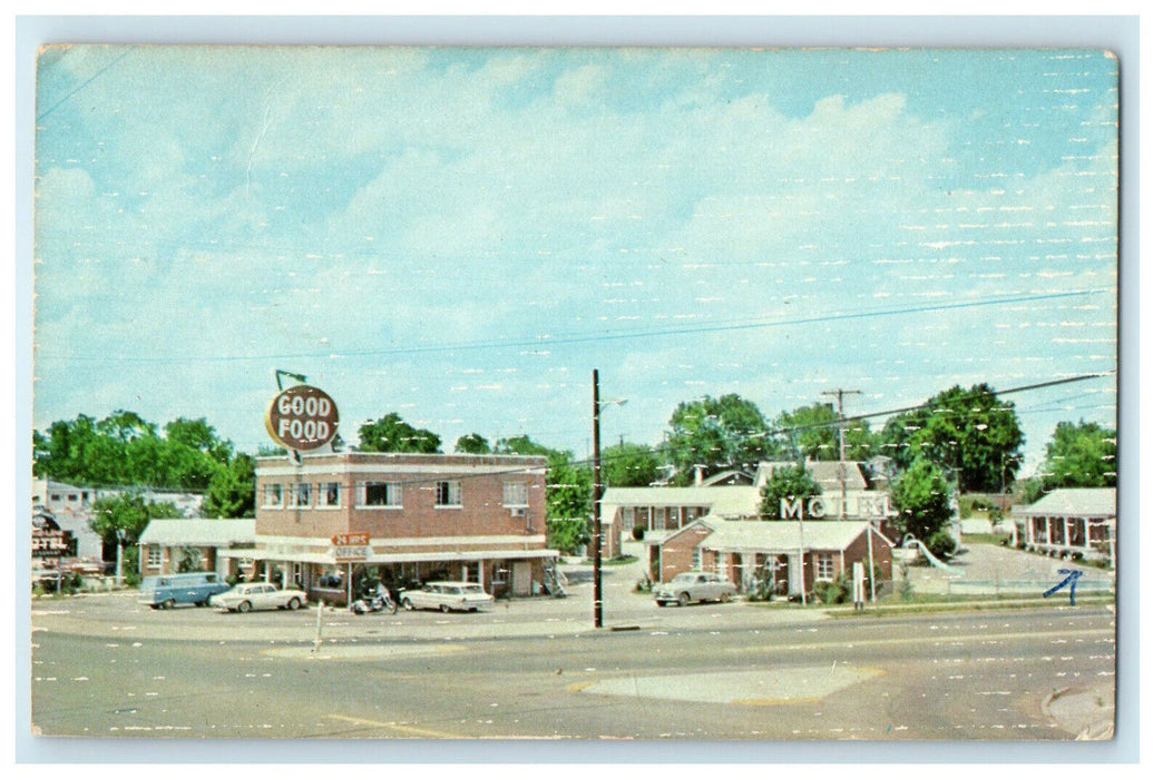 1967 Anderson Restaurant and Motel, Murfreesboro, Tennessee Posted Postcard