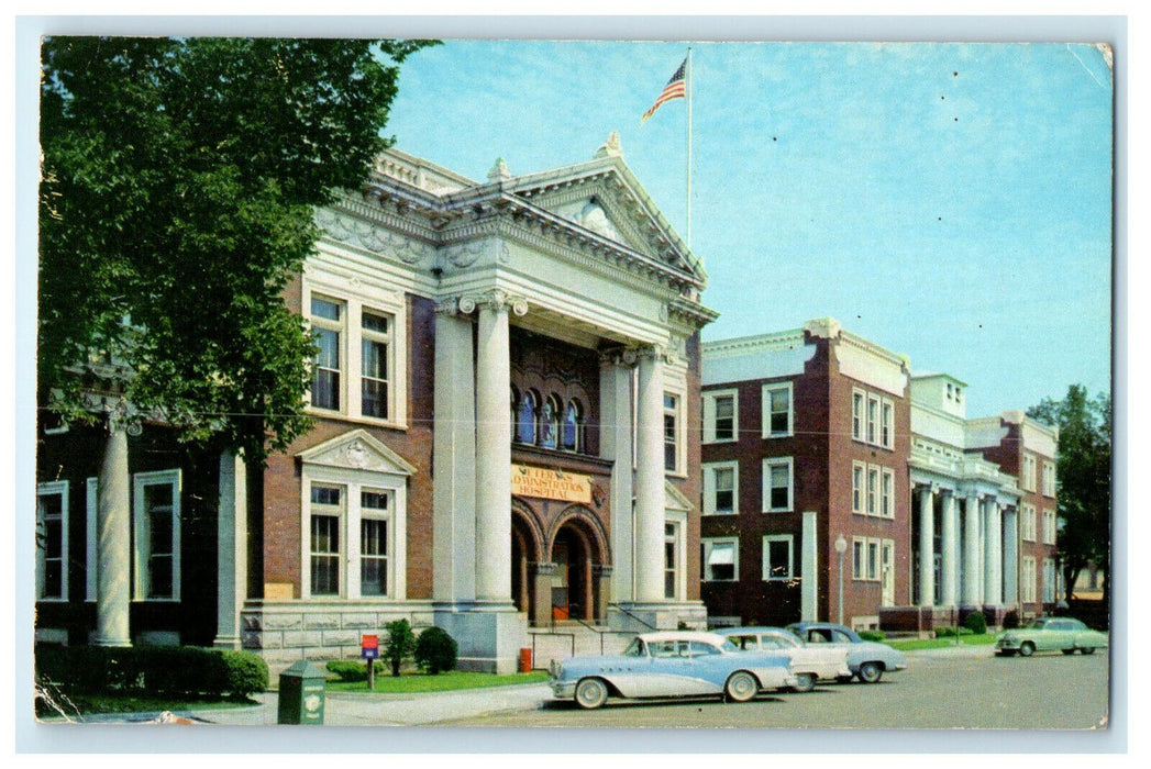c1950s US Veterans Administration Hospital Dwight Illinois IL Unposted Postcard