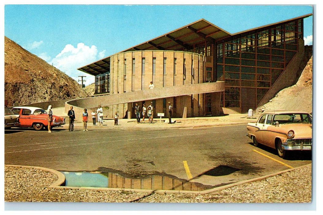 1961 Dinosaur National Monument Quarry Visitor Center Jensen, Utah UT Postcard