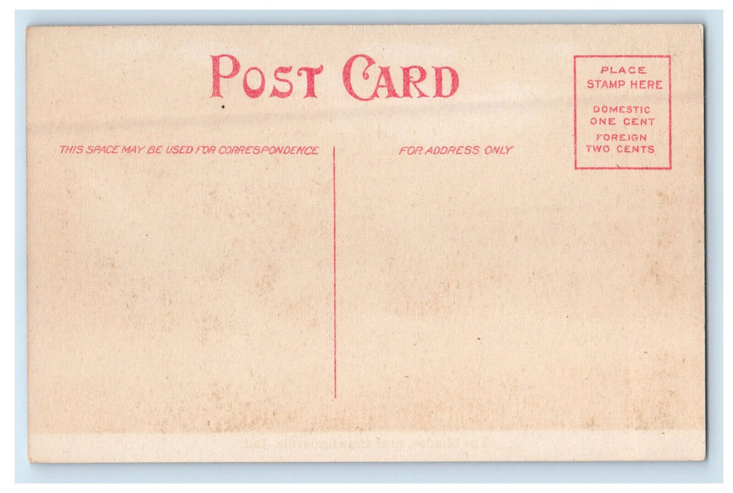 c1910 The Shades Near Crawfordsville Indiana IN Antique Unposted Postcard