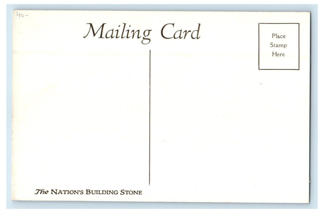 View Of Planner Cutting Curved Mouldings Indiana Limestone Company's Postcard