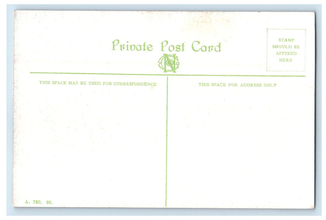1907 The Old Blockhouse, Hudson Bay Company Sault Ste. Marie Canada Postcard