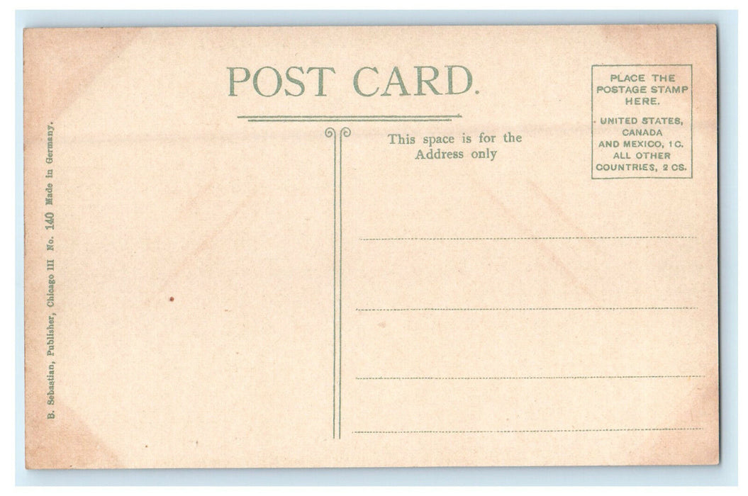 c1910s Autumn Scene in Deer Park, La Salle County Illinois IL Postcard