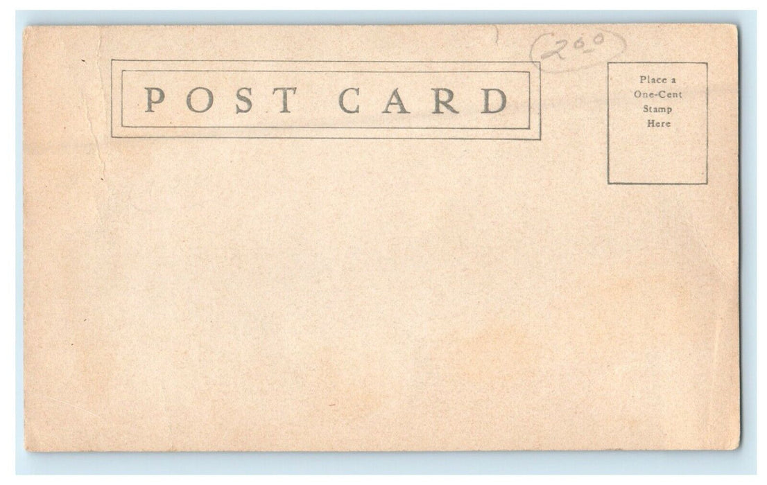 c1905 Girl 1847 Rogers Bros Fair Top Parker Co Davenport IA Advertising Postcard