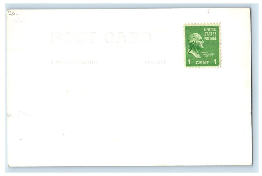 Becker Lodge Camp Mack Indiana IN Dils RPPC Photo Unposted Vintage Postcard