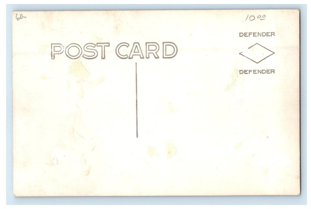Sunset From Waverly Beach Indiana Dune State Park IN RPPC Photo Vintage Postcard