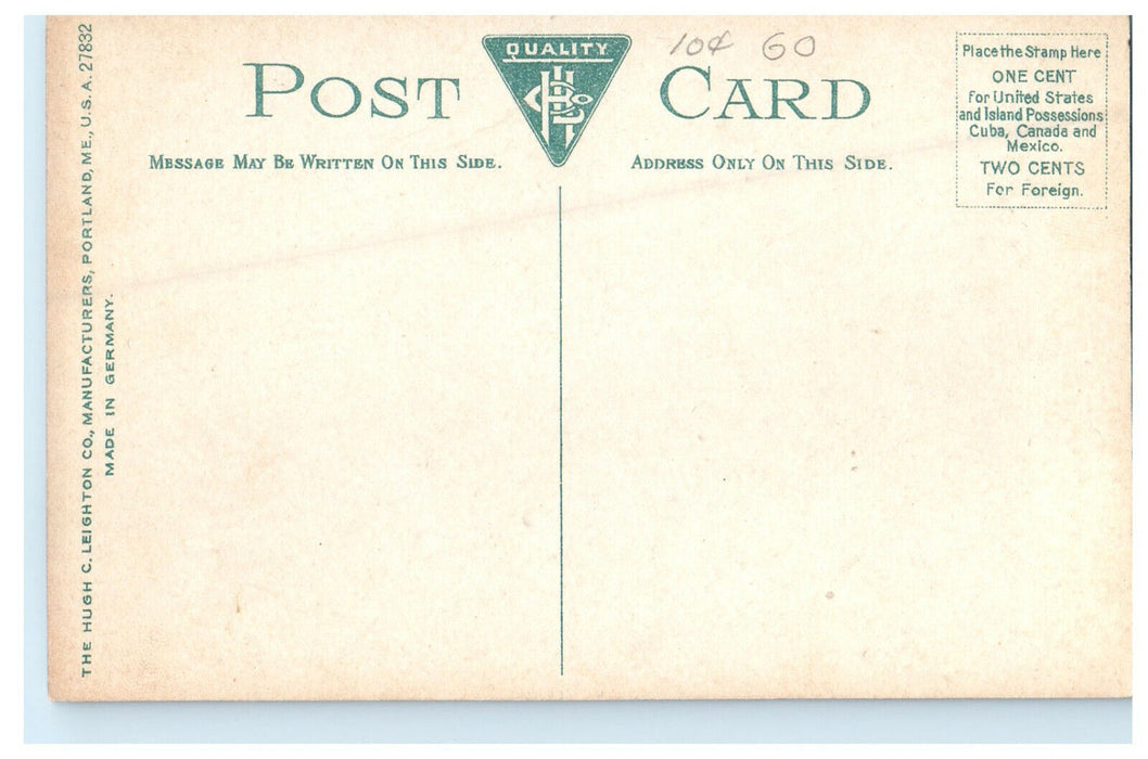 c1910s General Warren Statue Charlestown Massachusetts MA Antique Postcard