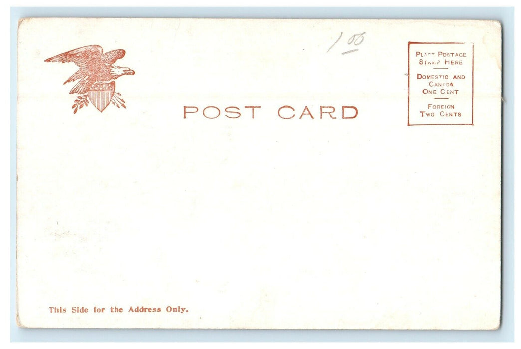 c1905 Court House Fall River Massachusetts MA Unposted Antique Postcard