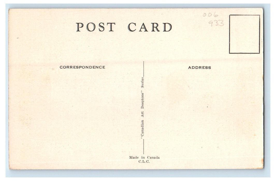 c1920s Home and Printing Office of WM Lyon Mackenzie Queenston Canada Postcard