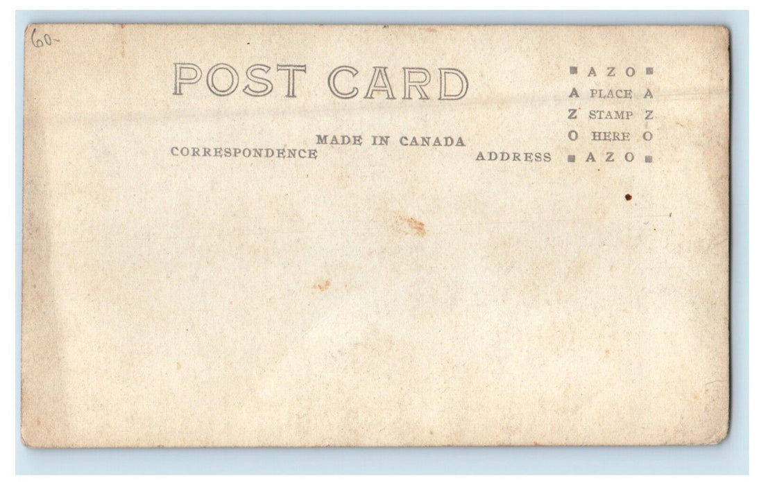c1930's Residence Of M.S,G Mckay Woodstock Ontario Canada RPPC Photo Postcard