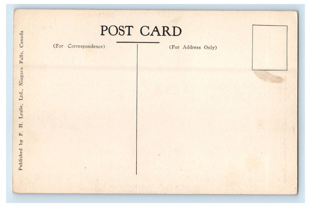 c1940s The Town Park, Dunnville Ontario Canada Unposted Vintage Postcard