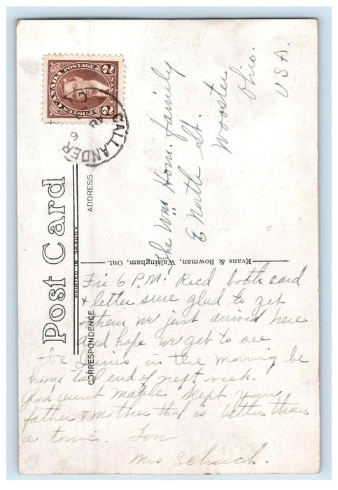 c1930s Dafoe Hospital Callander Ontario Canada Antique Posted Postcard