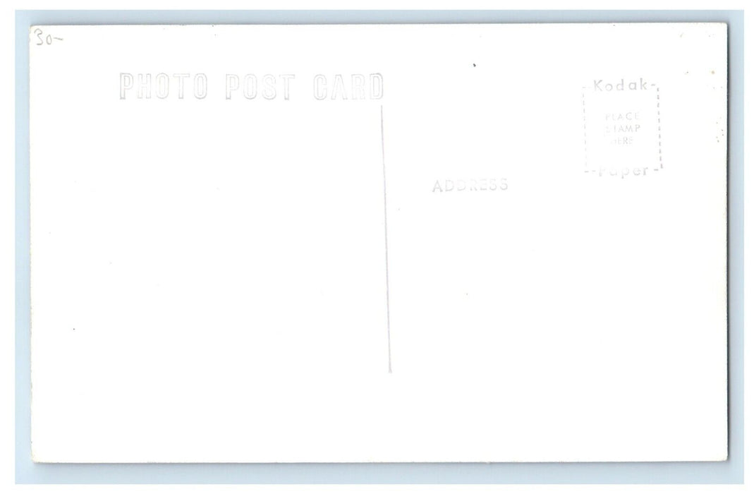 c1950's First Christian Reformed Church Pella Iowa IA RPPC Photo Postcard