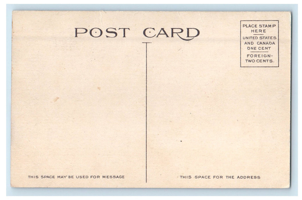 c1910 Grand Lodge of Indiana Visiting IOOF Home Greensburg Indiana IN Postcard