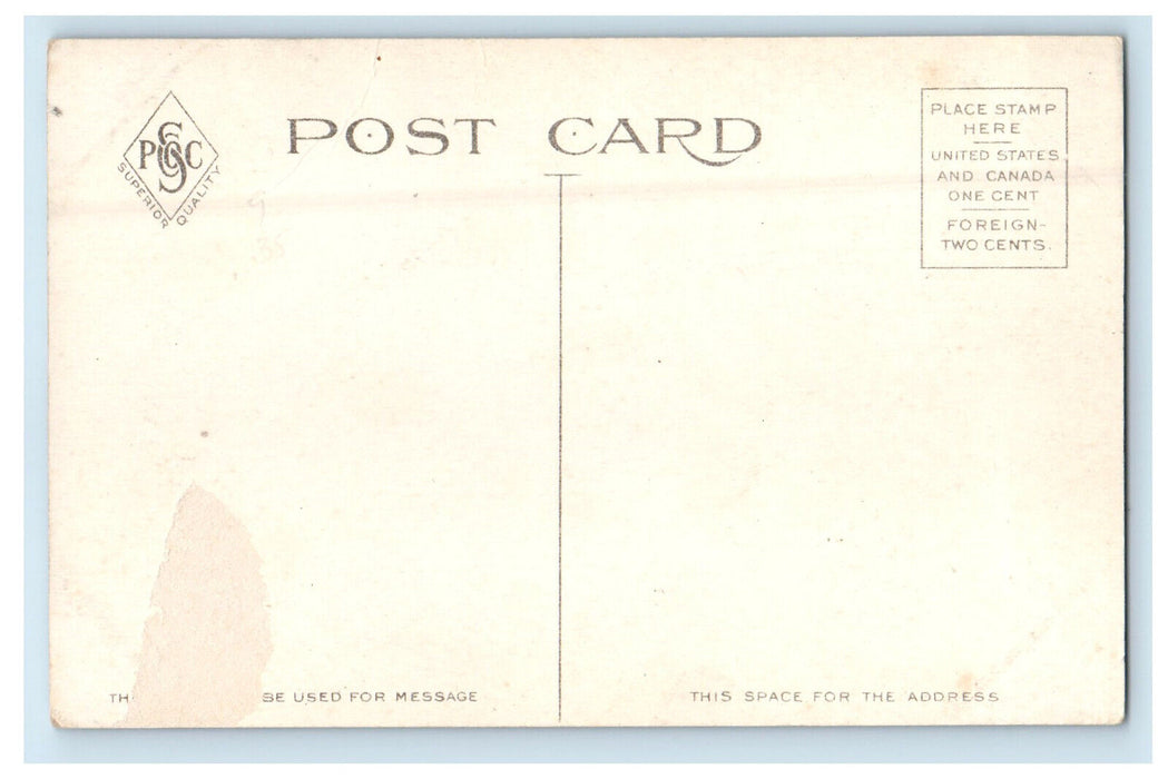 c1910 Old Moss Island Mill, Anderson, Indiana IN Unposted Antique Postcard