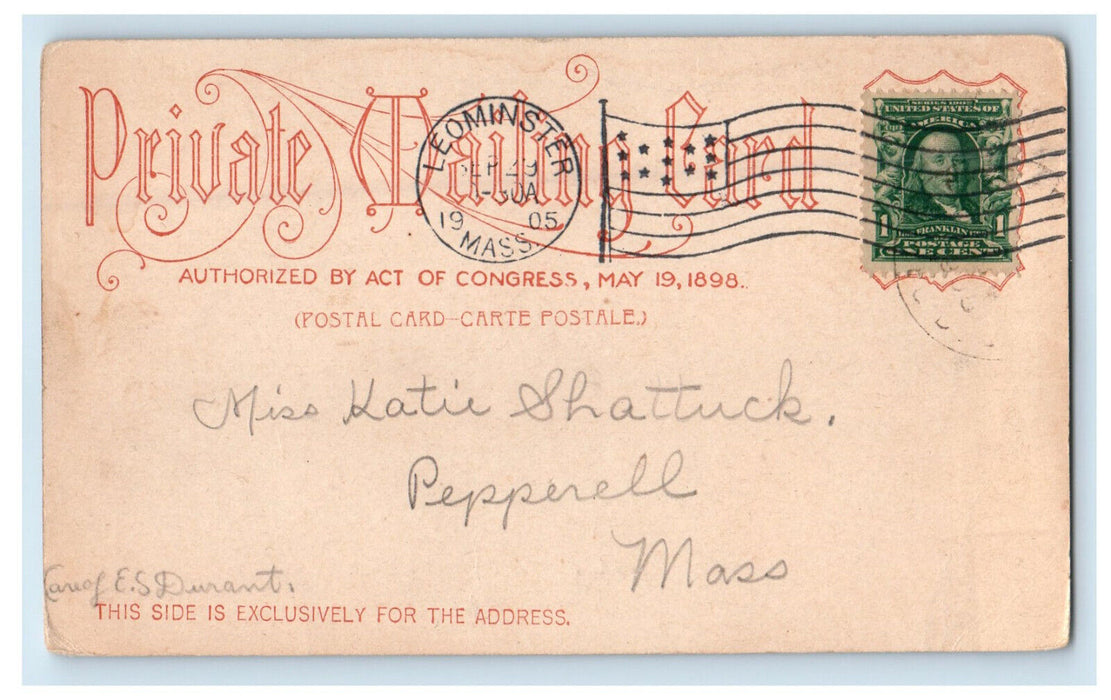 1905 Multiview of Home and Monuments, Washington WA PMC Posted Postcard