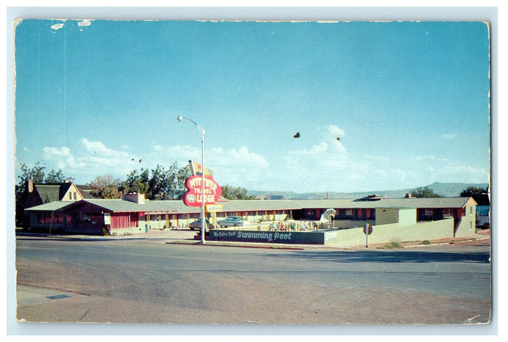 c1960 Wittwer Travel Lodge St. George Utah Advertising Unposted Postcard