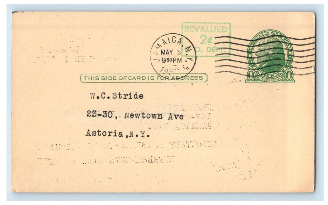 1952 Brotherhood Locomotive Firemen Engineer Invitation Advertising Postcard