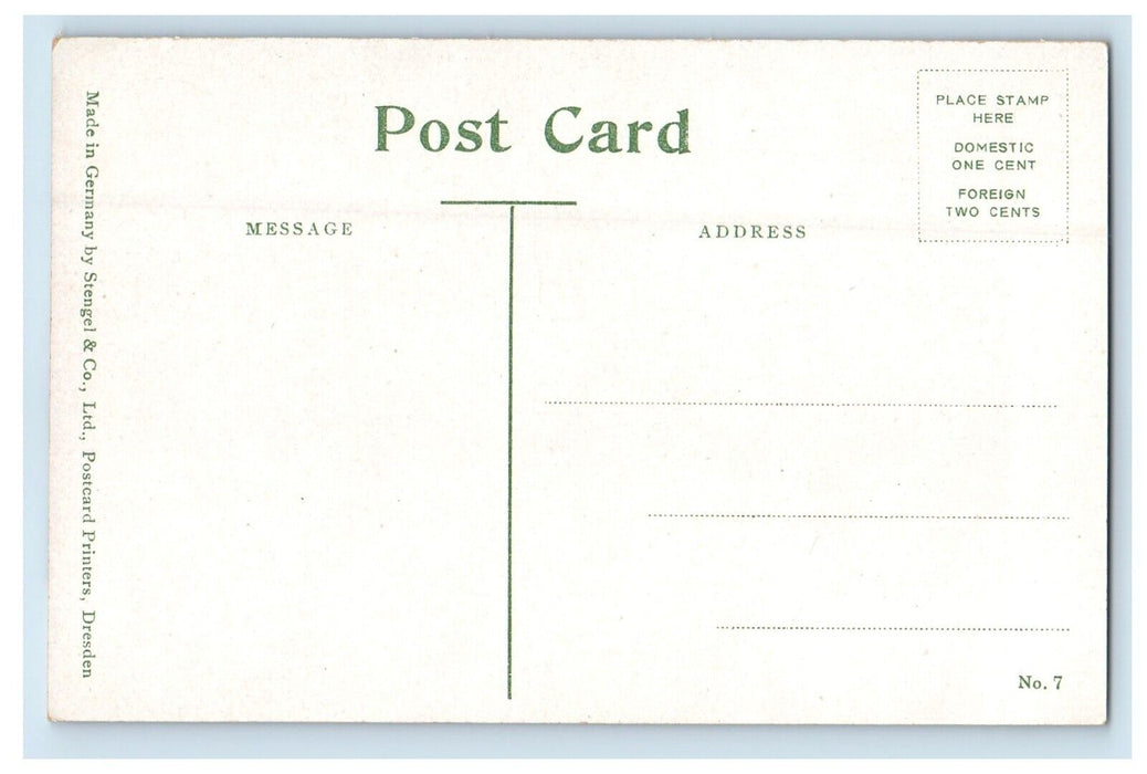 Endicott NY, Stitching Room Fine Welt Factory Endicott Johnson & Co. Postcard