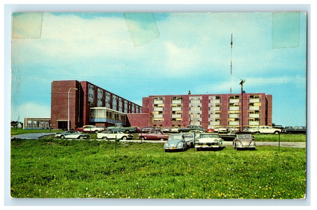 c1960 Austin Marsh and Tupper Halls University of Vermont VT Unposted Postcard