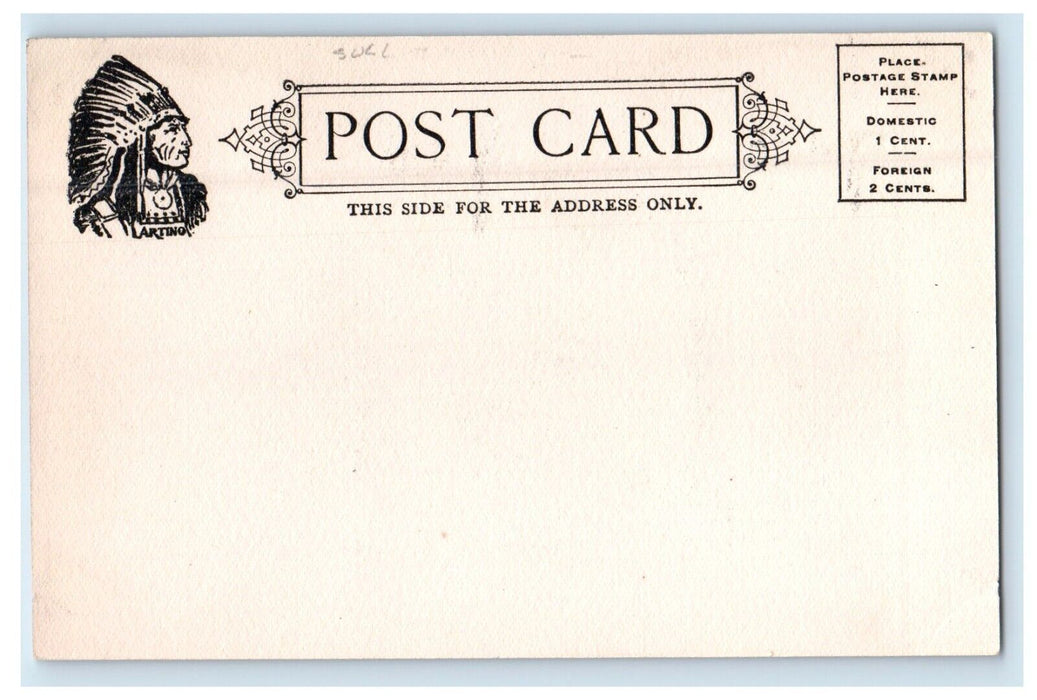 c1905 The Post Office Store North Branch Sullivan Co. New York NY Postcard