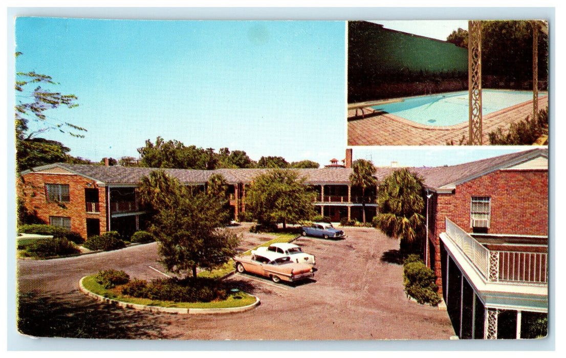 c1960s Town House Motor Hotel Downtown Columbia South Carolina SC Postcard