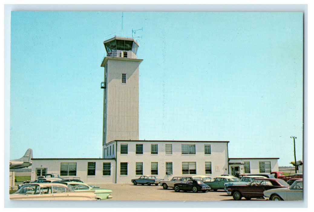 c1960s Control Tower Dover Air Force Base Dover Delaware DE Postcard