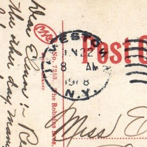 1918 Steamer Ship Chautauqua Lake New York NY Antique Postcard