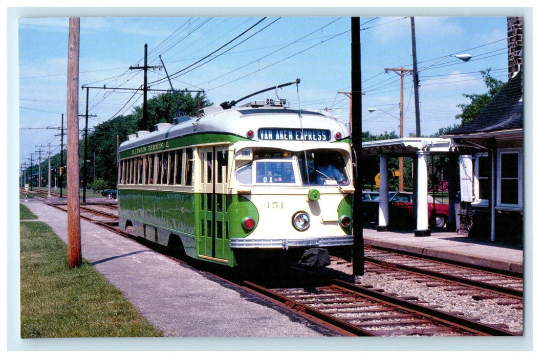 c1960s Van Aken Express RTA/ITC #451 Cleveland Ohio Unposted Vintage Postcard