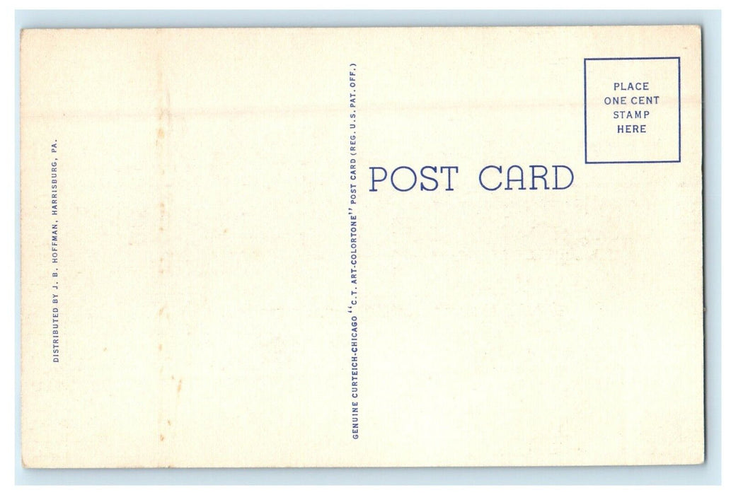 Bathing Beach Military Reservation Indiantown Gap Pennsylvania PA Postcard