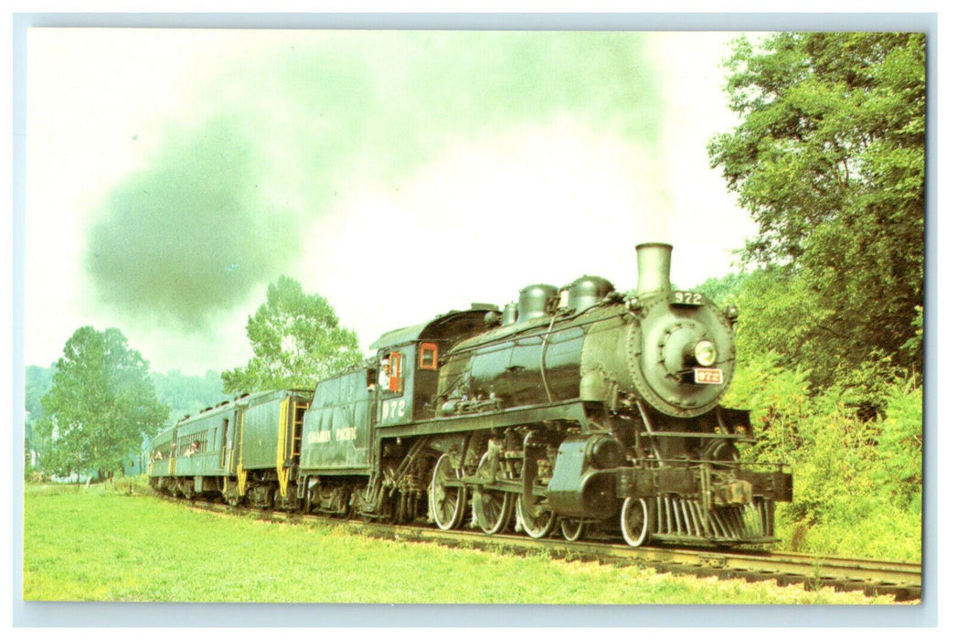 c1950 Canadian Pacific Lehigh & Hudson Railway Buttzville New Jersey NJ Postcard
