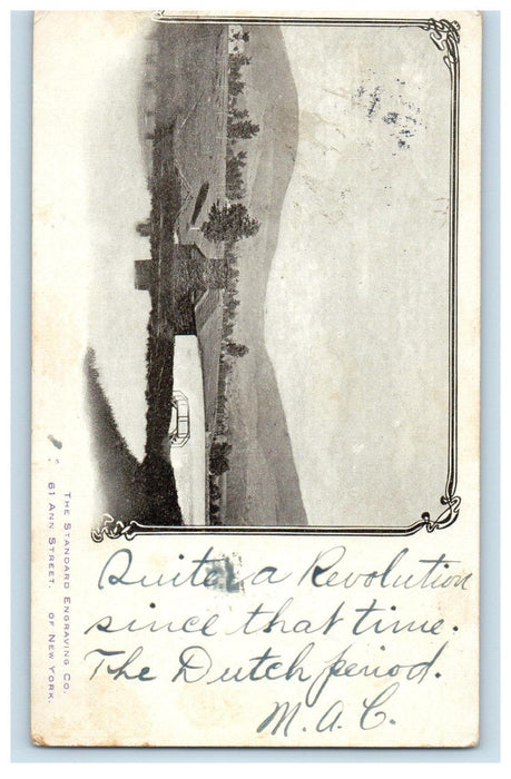 1904 Scene of Mountains and Trees Jamaica New York NY PMC Antique Postcard