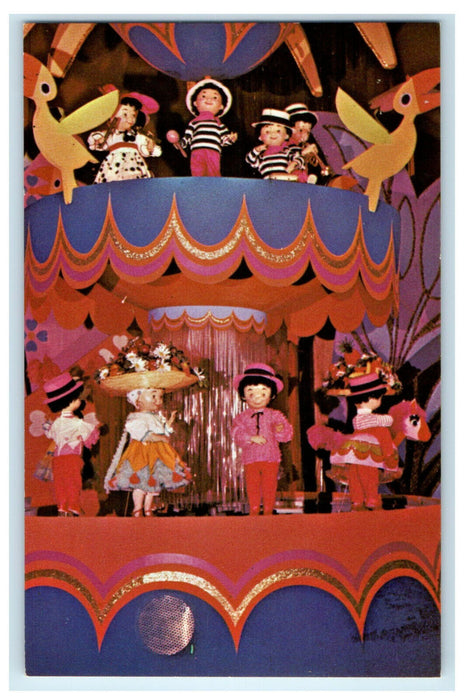 1976 It's A Small World After All Walt Disney World Florida FL Postcard