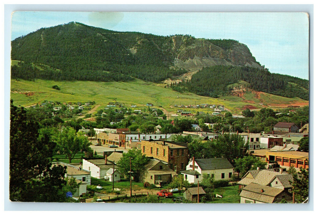 c1950s View of Mountain, Sundance Located in Northern Wyoming WY Postcard