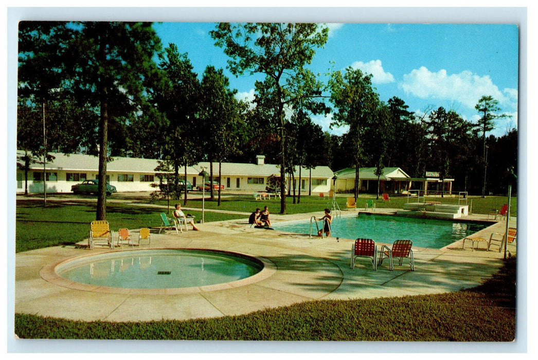 c1950 Ellwyn Motel, 4 Miles South of Petersburg, Virginia VA Unposted Postcard