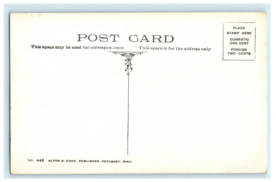 c1910 Steamer Northland Ship Michigan MI Unposted Antique Postcard