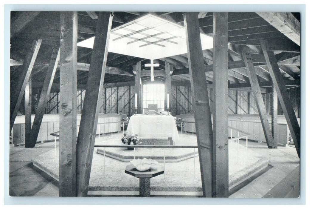 1957 Chapel of St James The Fisherman, Wellfleet, Massachusetts MA Postcard