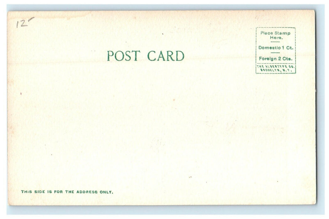 c1905 Catholic Church Public Grammar Wareham Massachusetts MA Antique Postcard